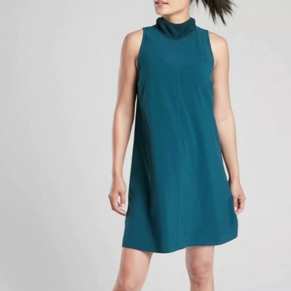 Athleta Initiative Dress Dark Teal